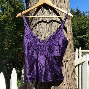 Anthropologie 100% silk camisole top size S